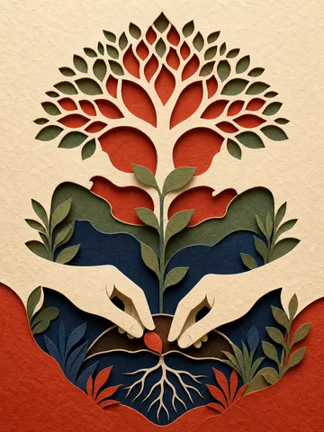剪纸光影叙事风