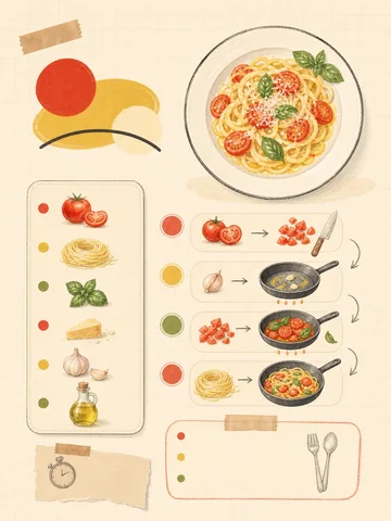 手绘食谱厨房簿